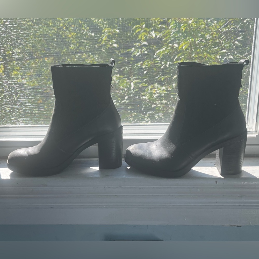 Black Heeled Booties